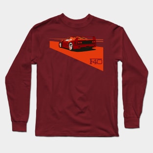 f40 scuderia Long Sleeve T-Shirt